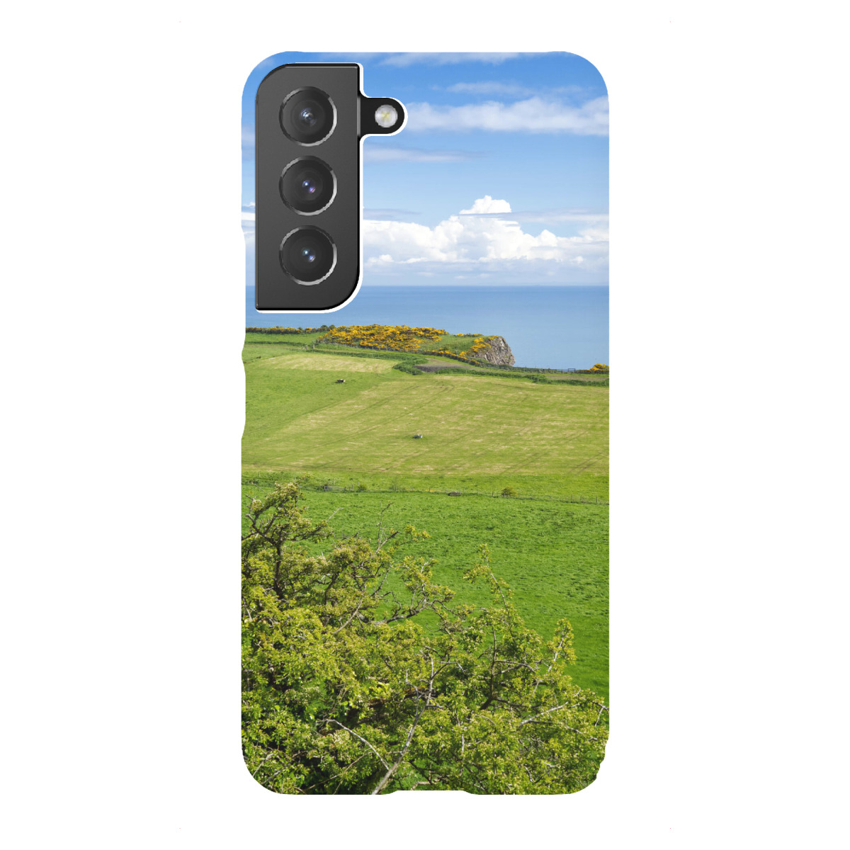 "Küstenlandschaft Nordirland"für Samsung Galaxy - Premium-Case Handyhülle artboxONE