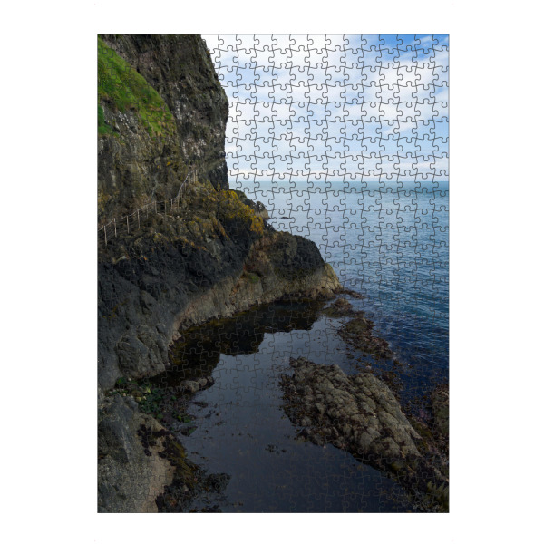 Puzzle Ravensburger "Felsen und Meer in Nordirland" artboxONE - Natur,Reise / Strand und Meer,Reise / Länder