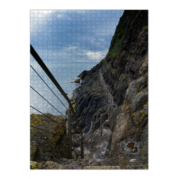 Puzzle Ravensburger "Wanderpfad in Nordirland" artboxONE - Natur,Reise / Strand und Meer,Reise / Länder