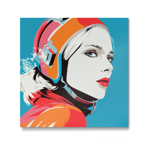 Galerie-Print "GEFRORENE ELEGANZ" 30x30 cm artboxONE