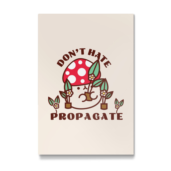 Galerie-Print "Nicht hassen, sondern verbreiten" 30x20 cm artboxONE