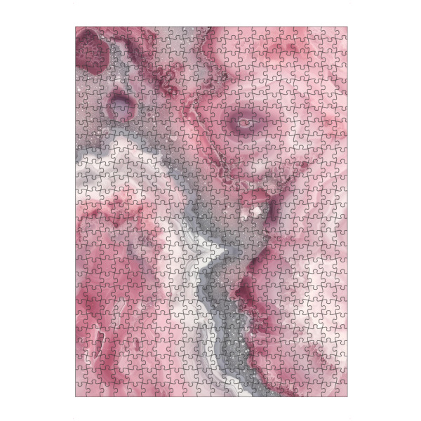 Puzzle Ravensburger "Rosa Marmor design" artboxONE - Natur,Abstrakt,Marmor
