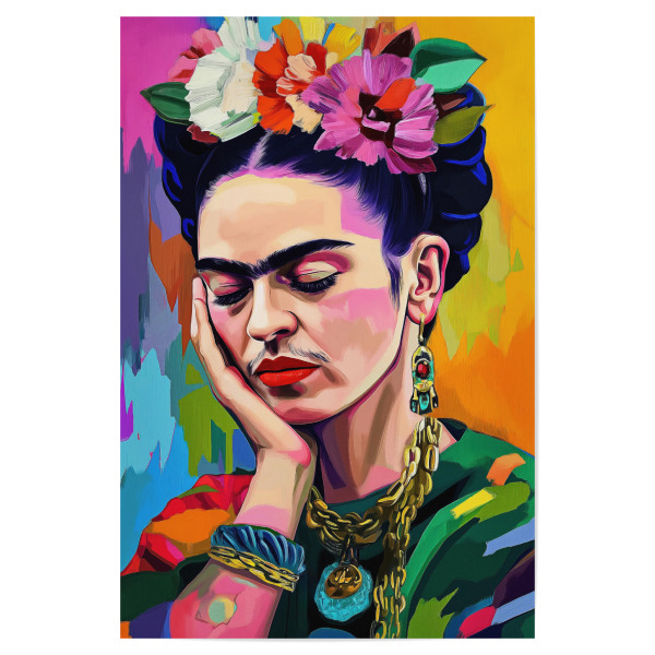 Poster "Fridas Kunst" artboxONE - Abstrakt,Menschen,Fashion