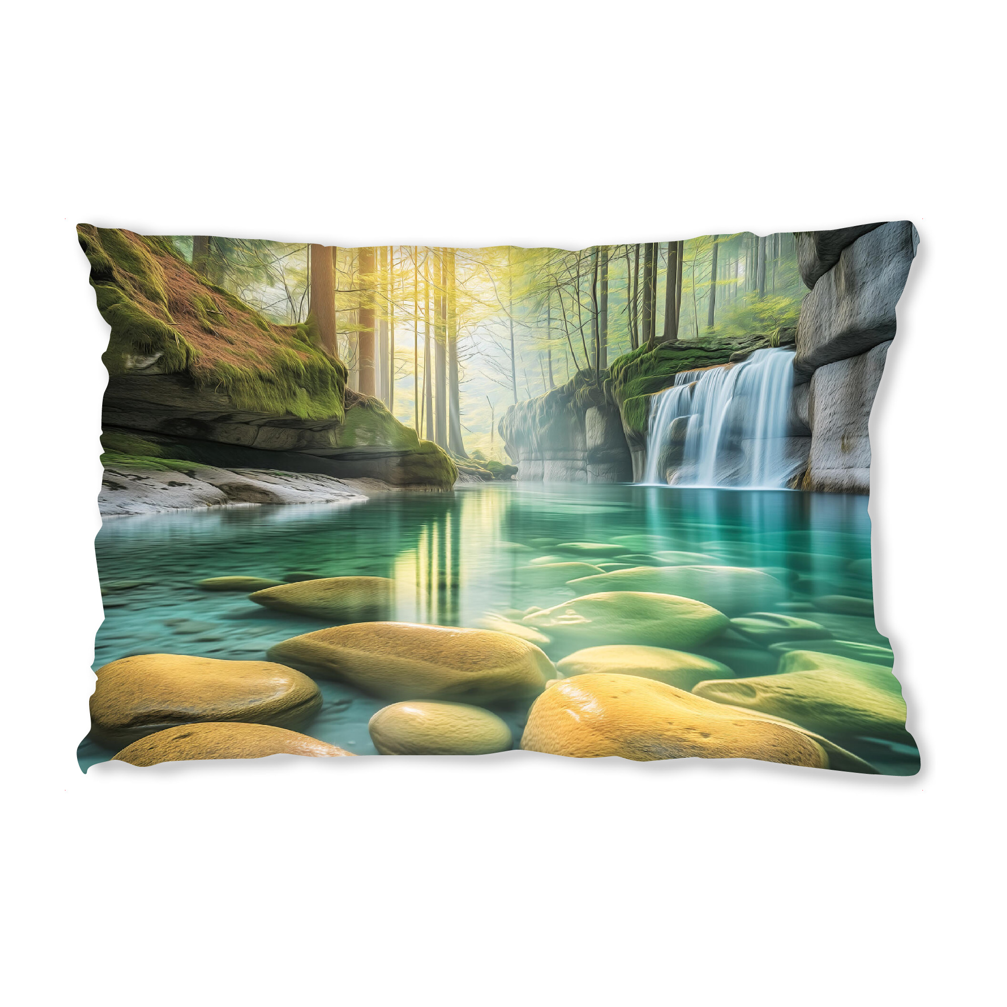 Design-Kissen "Natur Spiegelung" artboxONE - Natur,Floral,Reise / Länder