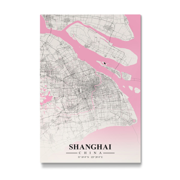 Galerie-Print "City Shanghai von China" 30x20 cm artboxONE