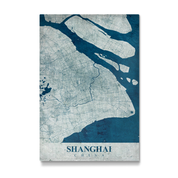 Galerie-Print "Shanghai Vintage City" 30x20 cm artboxONE