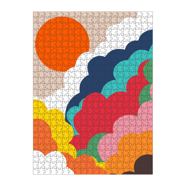 artboxONE Puzzle "Gehen Sie in die Wolkennatur" artboxONE - Abstrakt