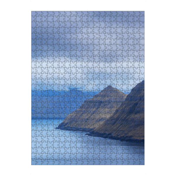 Puzzle Ravensburger "Fjord Funningsfjørður" artboxONE - Natur,Reise,Reise / Strand und Meer,Reise / Länder