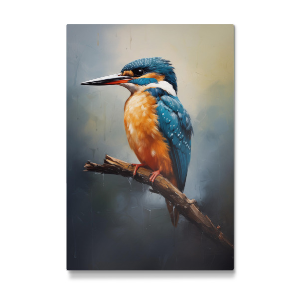 Galerie-Print "Eisvogel-Porträt" 30x20 cm artboxONE