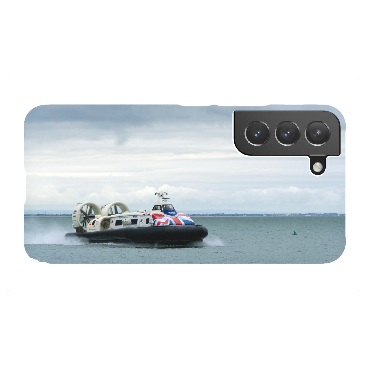 "Hovercraft bei Isle of Wight"für Samsung Galaxy - Premium-Case Handyhülle artboxONE