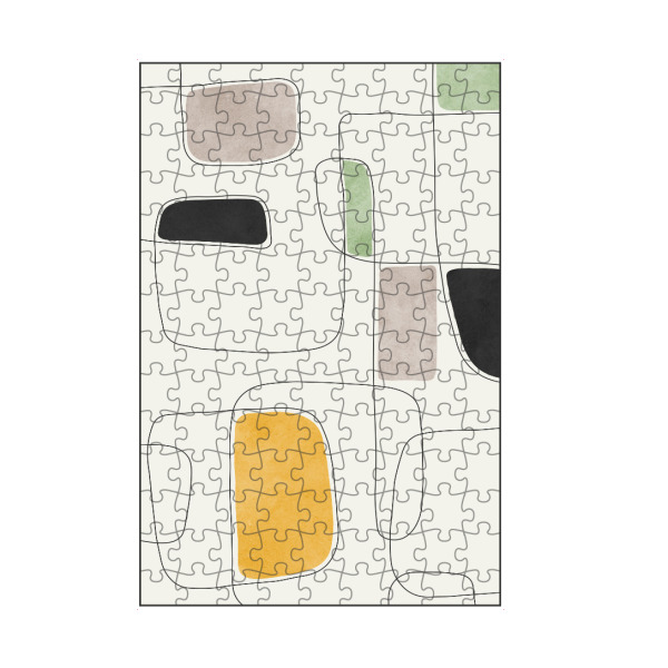 artboxONE Puzzle "Linien und Pinselstriche C" artboxONE - Abstrakt,Geometrie