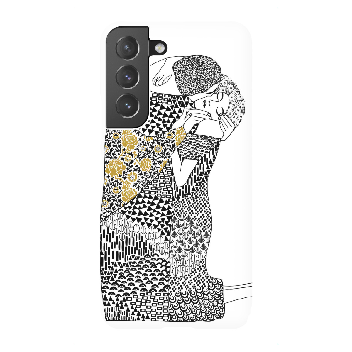 "Die Umarmung Klimt Stil"für Samsung Galaxy - Premium-Case Handyhülle artboxONE
