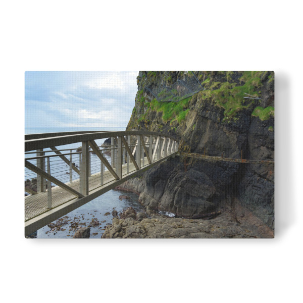 Leinwandbild "Brücke in Nordirland" artboxONE - Natur,Architektur,Reise / Strand und Meer,Reise / Länder