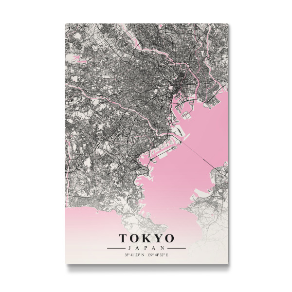 Galerie-Print "City Karte Tokio" 30x20 cm artboxONE