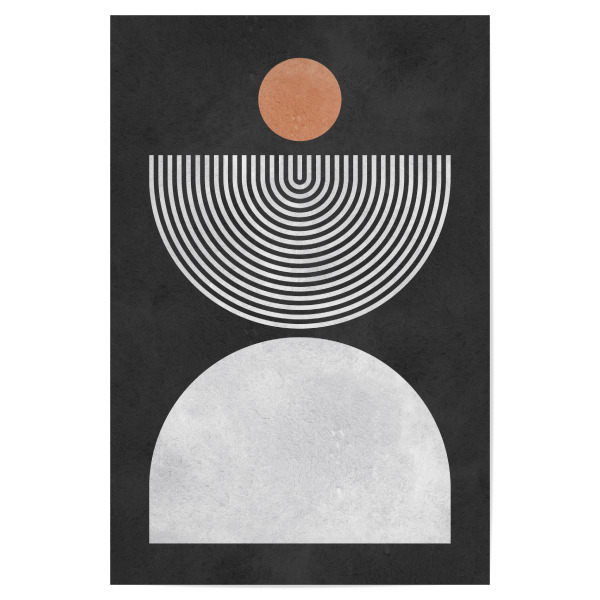 Poster "Kreissatz A" artboxONE - Abstrakt,Geometrie