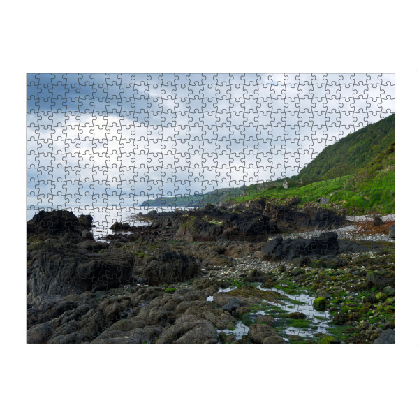 Puzzle Ravensburger "Felsenküste in Nordirland" artboxONE - Natur,Reise / Strand und Meer,Reise / Länder