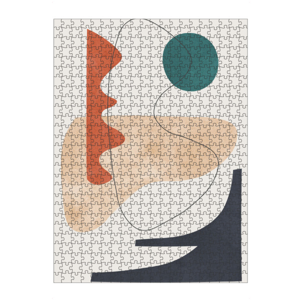 artboxONE Puzzle "Composition of expressive forms B" artboxONE - Abstrakt,Geometrie