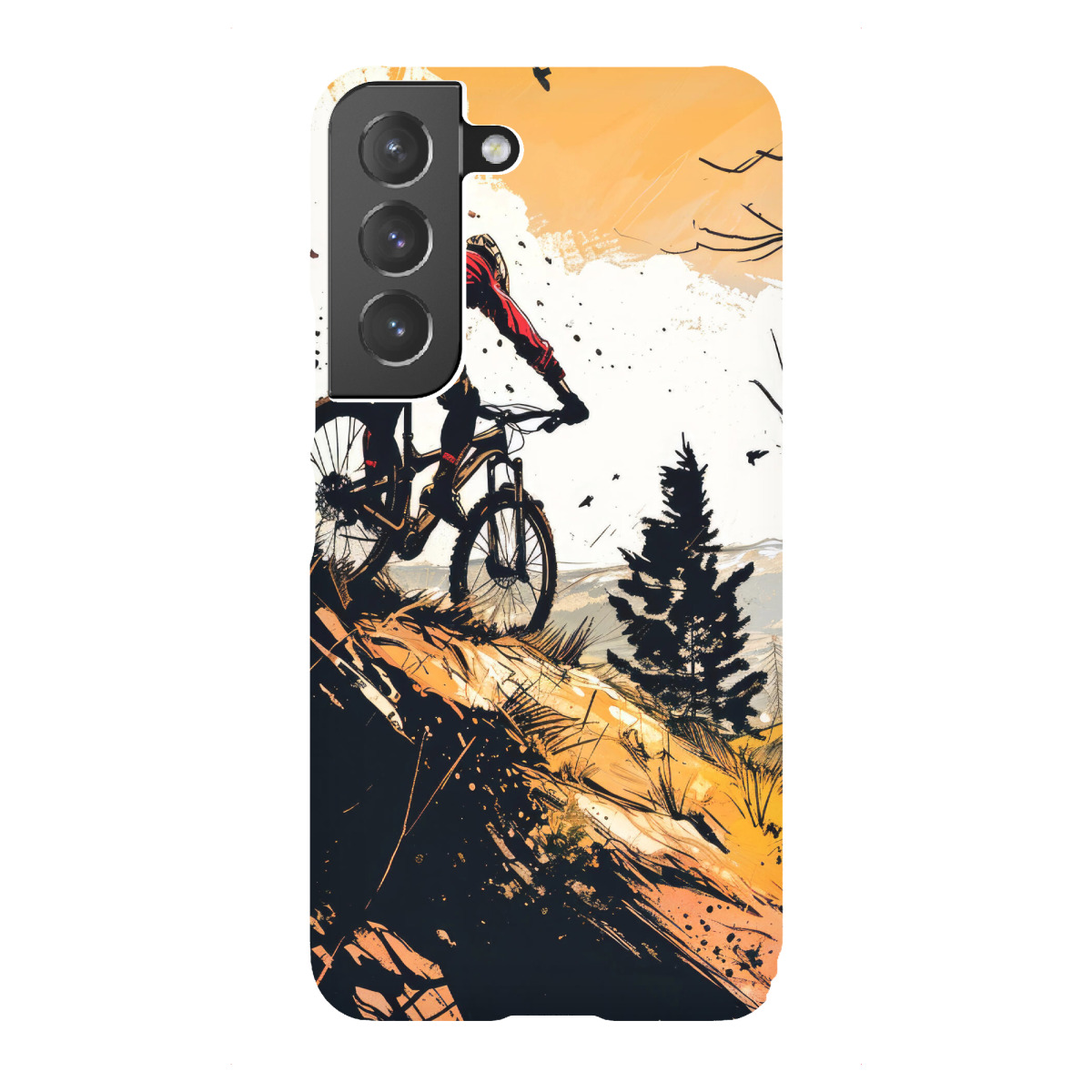 "Radsport Kunst D"für Samsung Galaxy - Premium-Case Handyhülle artboxONE