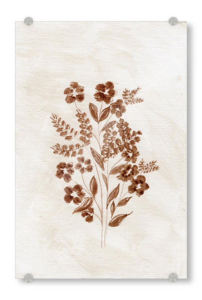 Acrylglasbild "Anemone blooms" artboxONE - Natur,Floral,Für Kinder,Liebe,Für Mama