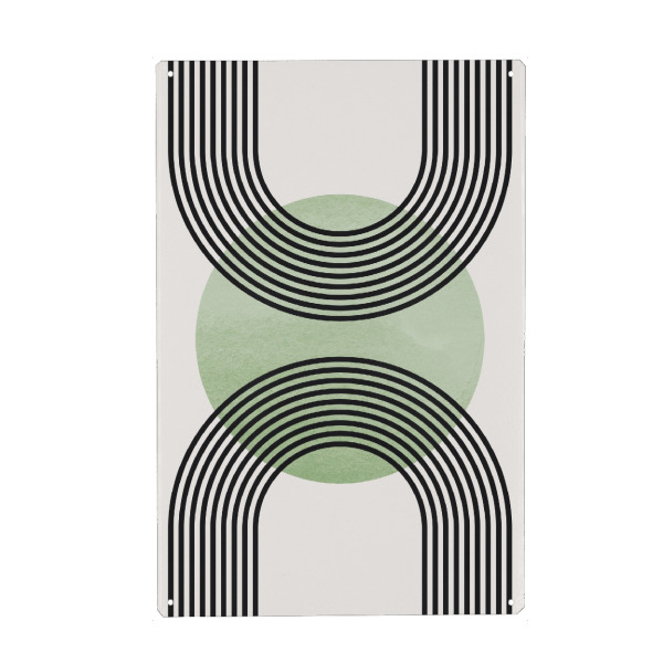 Holzbild "Zeichnen mit Kreisen B" artboxONE - Abstrakt,Geometrie