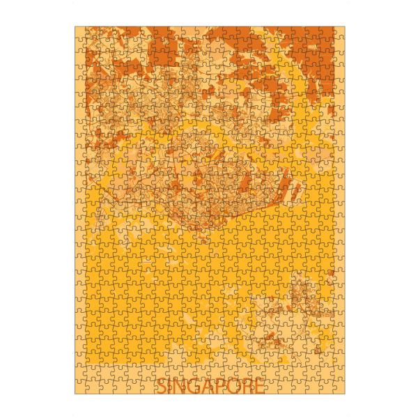 artboxONE Puzzle "Stadtplan von Singapur" artboxONE - Städte / Singapur,Kartografie