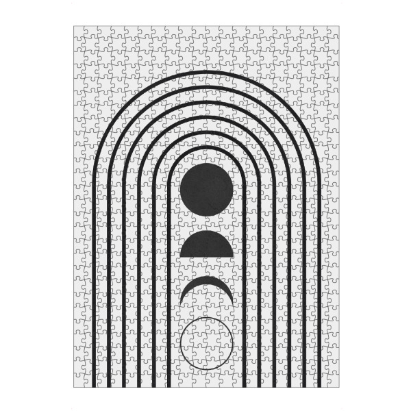 Puzzle Ravensburger "Kreissatz H" artboxONE - Abstrakt,Geometrie