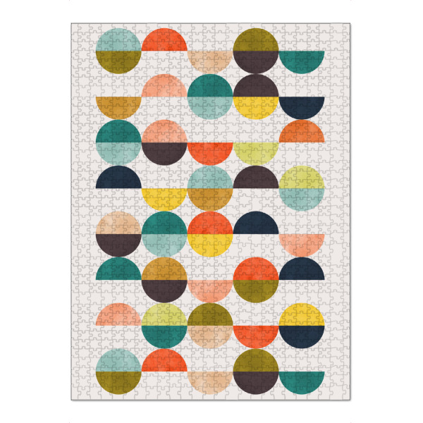Puzzle Ravensburger "Kreiskomposition C" artboxONE - Abstrakt,Geometrie