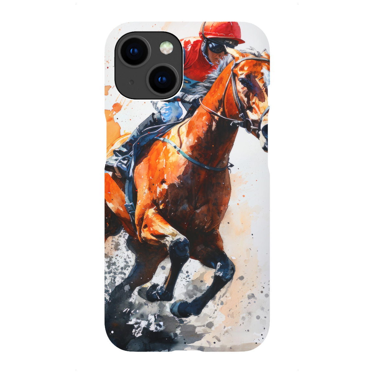 iPhone "Reitsportkunst E" Premium-Case Handyhülle artboxONE