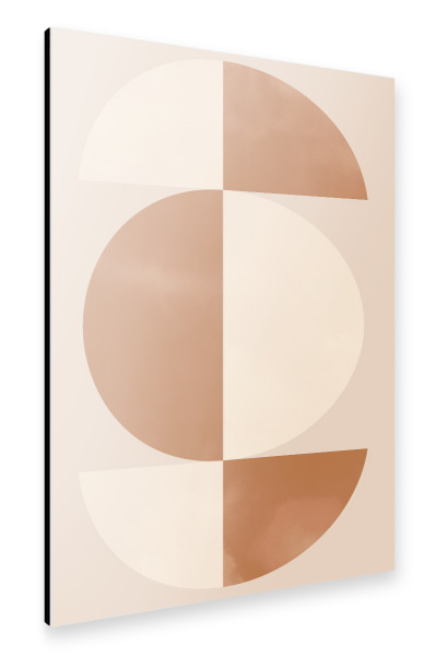 Alu-Dibond "Sanfte Kreise" 30x20 cm artboxONE