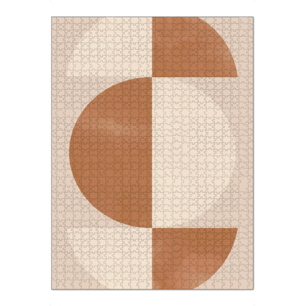 Puzzle Ravensburger "Sanfte Kreise" artboxONE - Abstrakt,Architektur,Geometrie