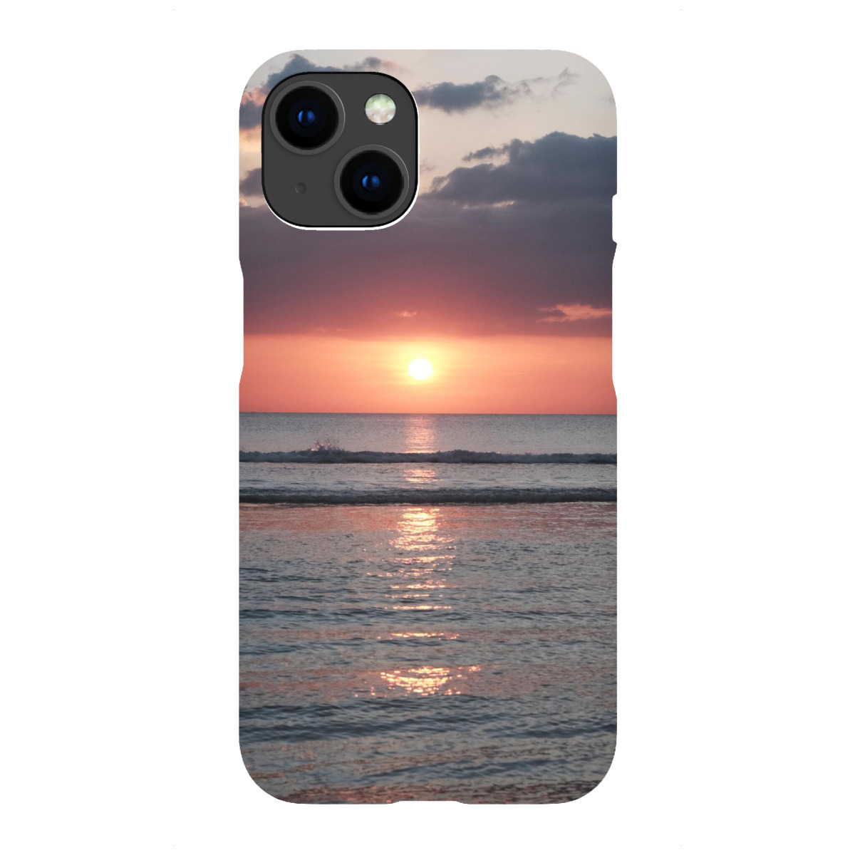 "Sonnenaufgang - Strand"für iPhone - Premium-Case Handyhülle artboxONE