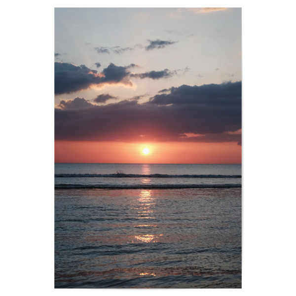 Poster 30x20 cm "Sonnenaufgang - Strand" artboxONE - Natur,Reise,Film,Sport - Strand,Meer,Ozean,Landschaftsfotografie,Sonnenaufgang