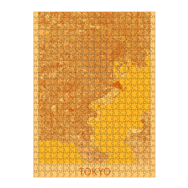 Puzzle Ravensburger "Tokyo City Map" artboxONE - Städte / Tokio,Kartografie