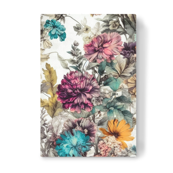 Leinwandbild "Wiese voller Blumen O" artboxONE - Natur,Floral - Wiese,Natur,Blumen,Blumen,Botanische,Blätter,Blumen,Kräuter