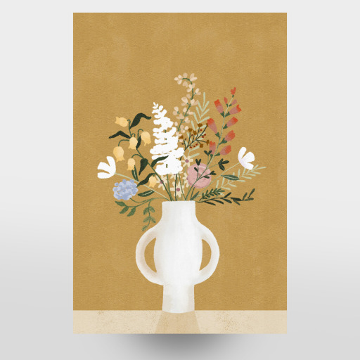 Flowers in a vase Flowers in a vase