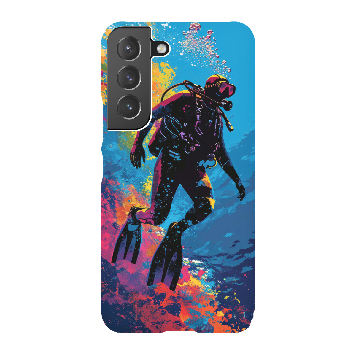 Samsung Galaxy "Sporttauchen Sportkunst C" Premium-Case Handyhülle artboxONE