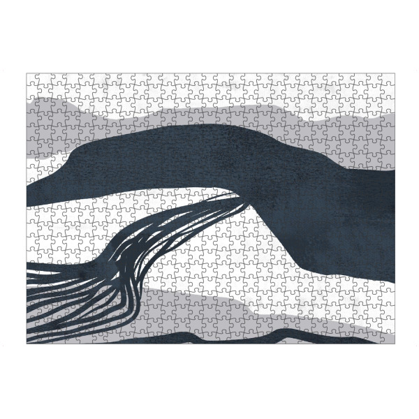 artboxONE Puzzle "Indigo landscape ll" artboxONE - Natur,Reise,Abstrakt