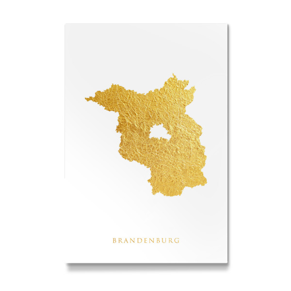 Galerie-Print "Brandenburgische Goldkarte" 30x20 cm artboxONE