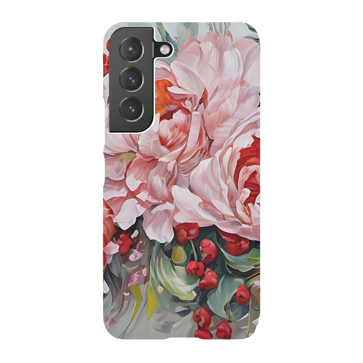 "Üppiges Pfingstrosen Gesteck"für Samsung Galaxy - Premium-Case Handyhülle artboxONE