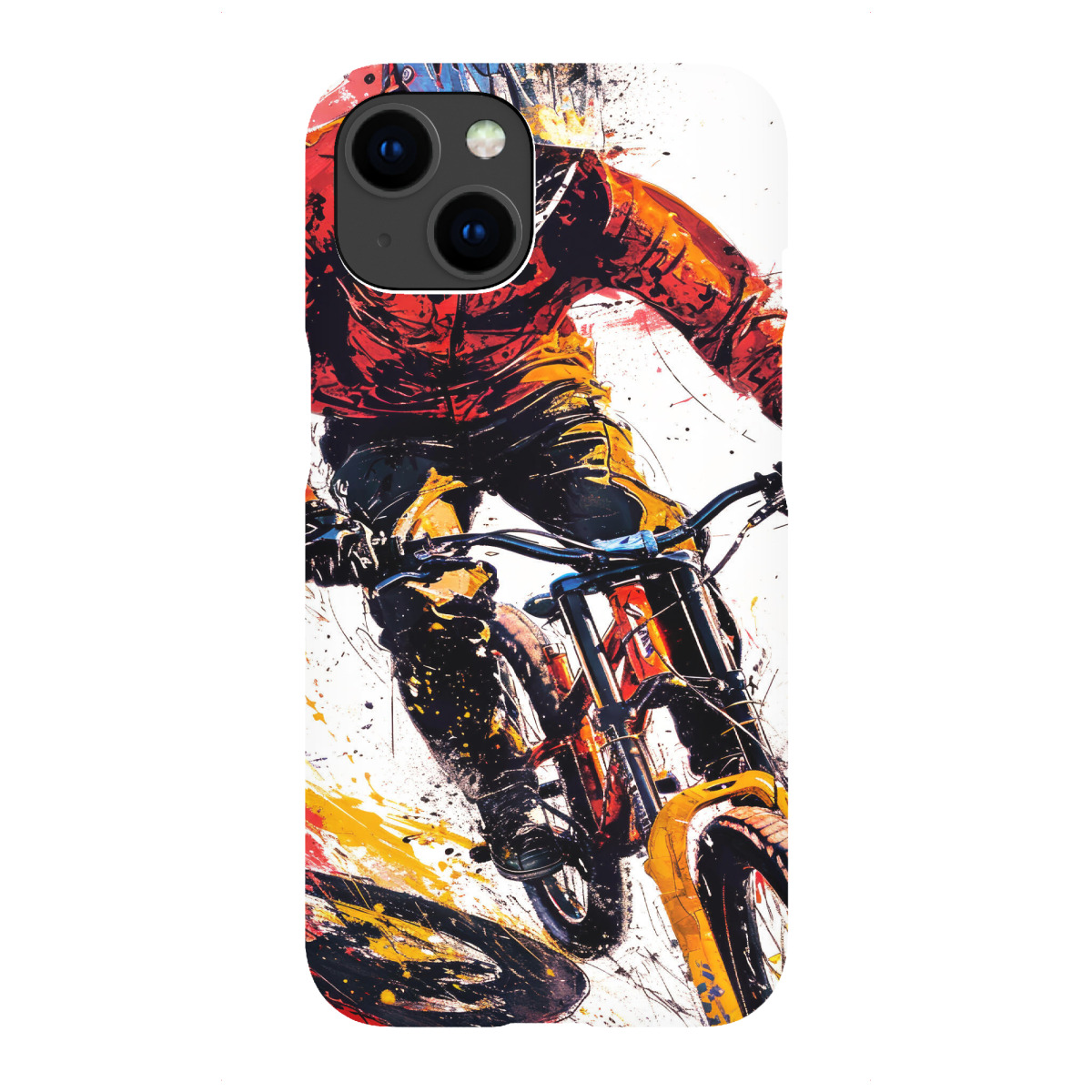 "Radsportkunst I"für iPhone - Premium-Case Handyhülle artboxONE