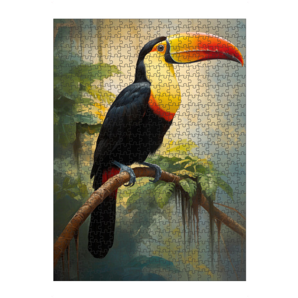 Puzzle Ravensburger "Tukan im Dschungel" artboxONE - Natur,Tiere