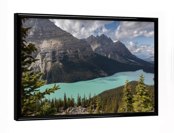 Poster mit schwarzem Rahmen "Peyto Lake Kanada" artboxONE - Natur,Reise