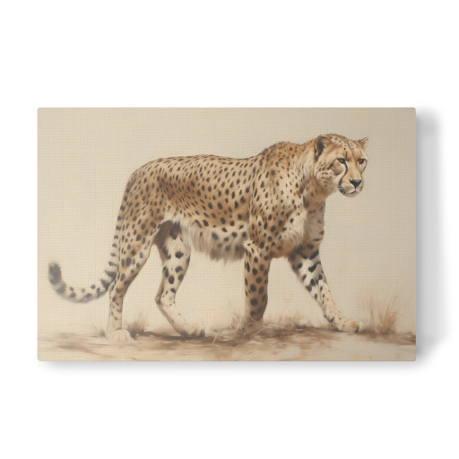 Bemalter Gepard
