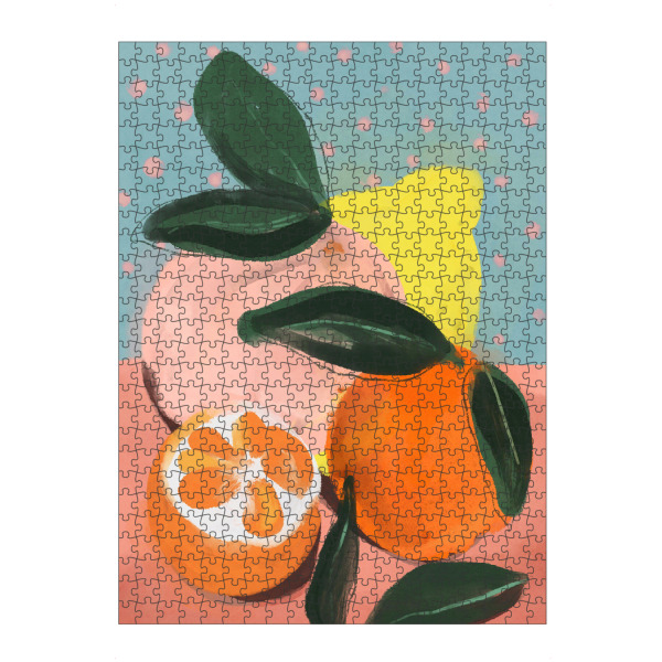 artboxONE Puzzle "Fruchtiger Sommer (Zwei)" artboxONE - Natur,Abstrakt,Für Mama