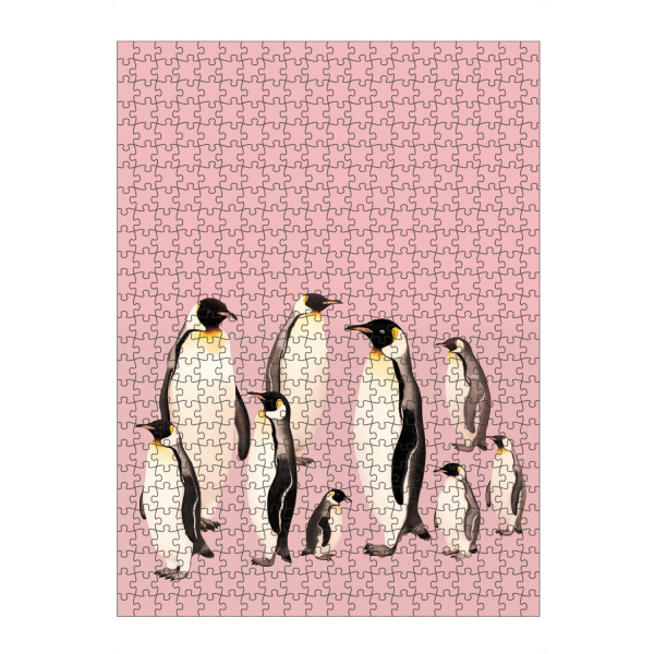 artboxONE Puzzle "Pinguin Herde" artboxONE - Für Kinder,Tiere,Lustig