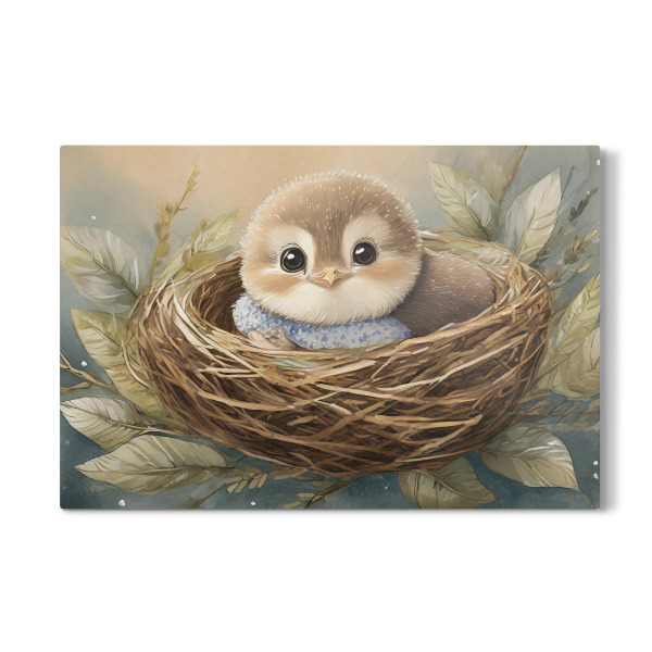 Galerie-Print "Kleines Nesthocker Küken" 30x20 cm artboxONE