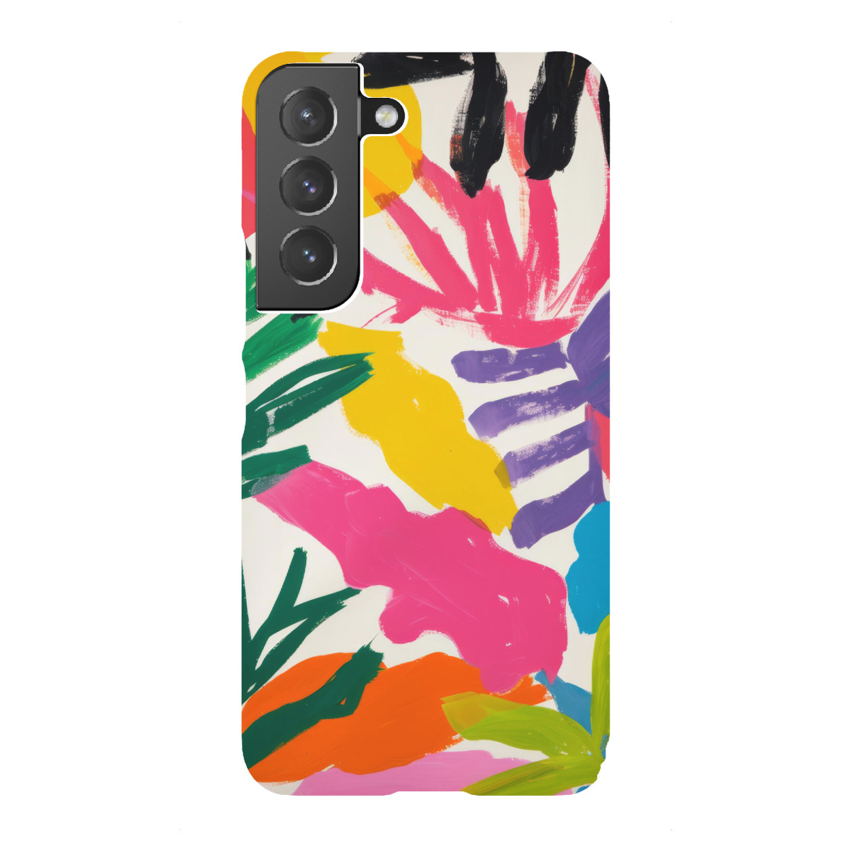 Samsung Galaxy "Buntes Chaos" Premium-Case Handyhülle artboxONE