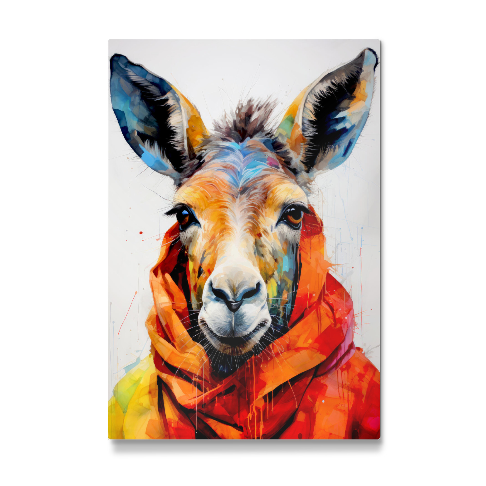 Galerie-Print "Esel Tierkunst A" 75x50 cm artboxONE