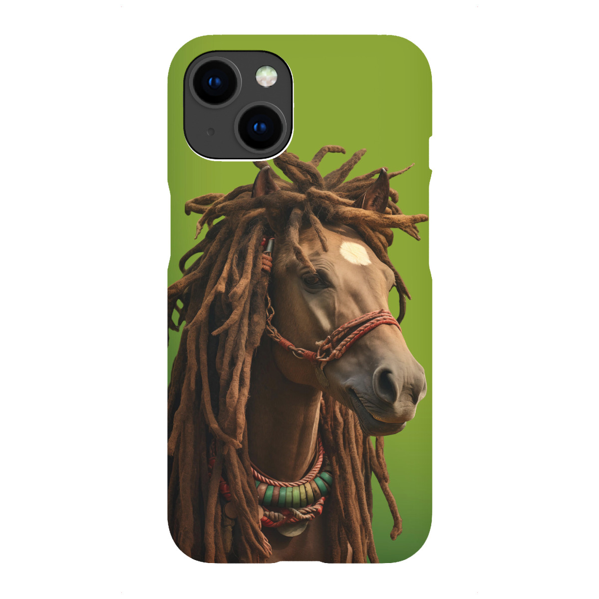 "Rasta-Pferd"für iPhone - Premium-Case Handyhülle artboxONE
