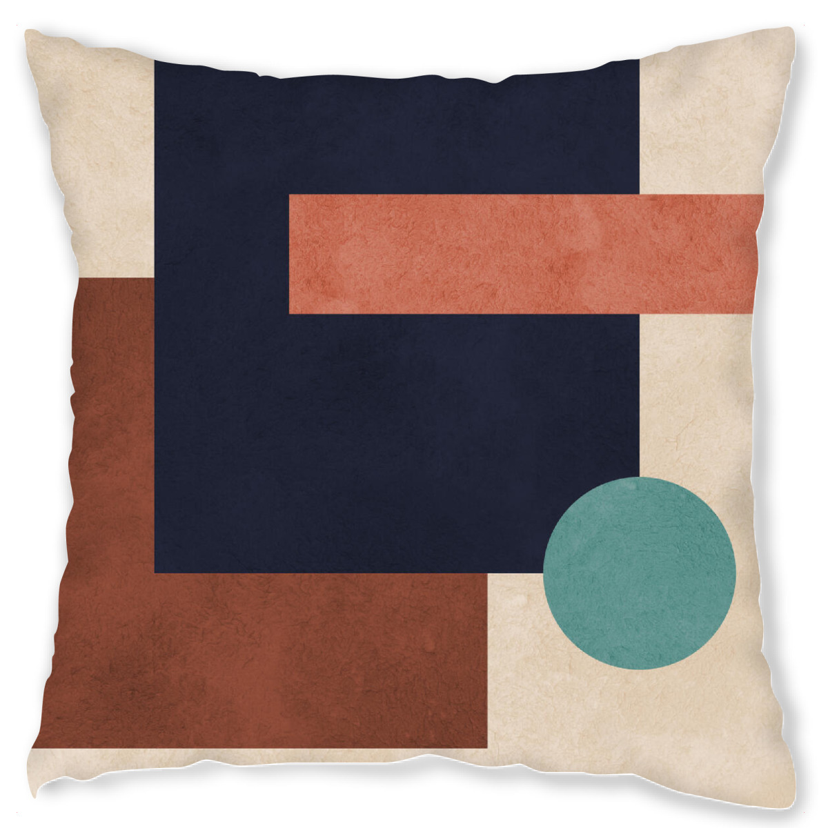Design-Kissen "Geometric and colorful harmony B" artboxONE - Abstrakt,Geometrie